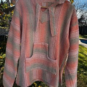 Woven hoodie